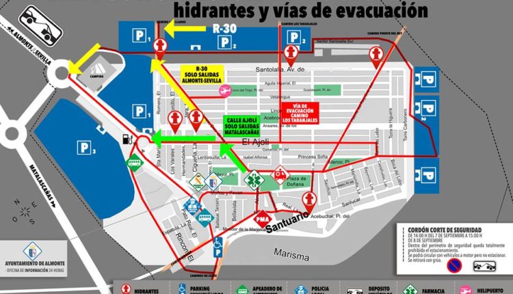 El Ayuntamiento de Almonte – Dispositivo especial para Procesión Extraordinaria de la Virgen del Rocío