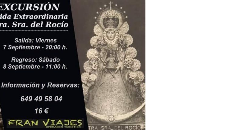Hermandad de Badajoz – Excursión al Rocío el 8 de Septiembre de 2018