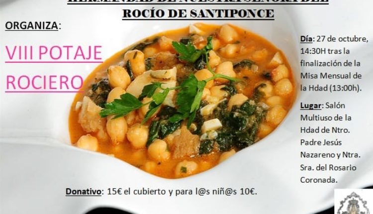 Hermandad de Santiponce – VIII Potaje Rociero