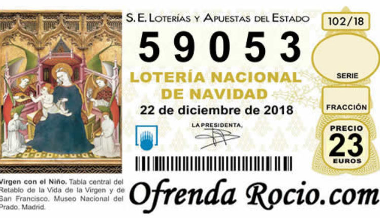 Ofrenda del Foro 2018 – Lotería de Navidad 59.053