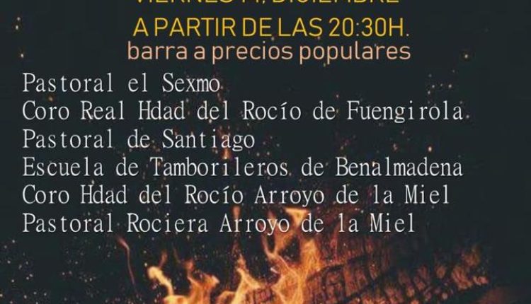 Hermandad de Arroyo de la Miel – II Candela Navideña