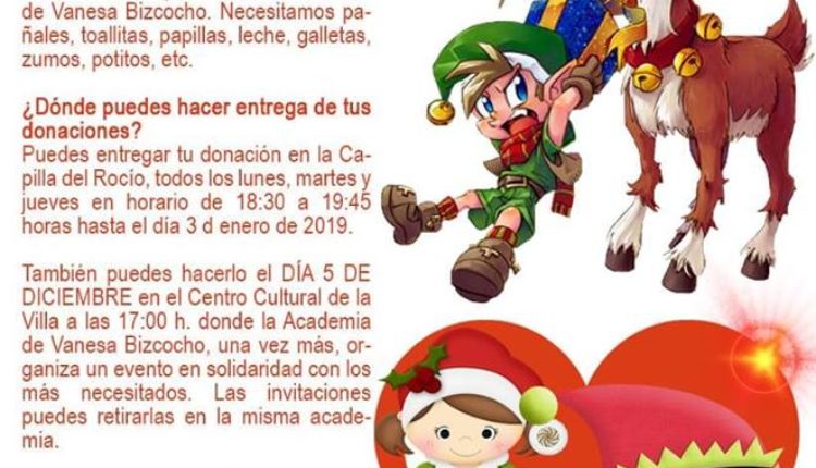 Hermandad de Coria – Campaña de Recogida de Productos Infantiles