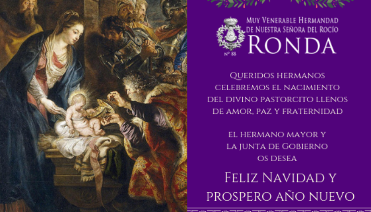 Hermandad de Ronda – Felicitación Navidad 2018