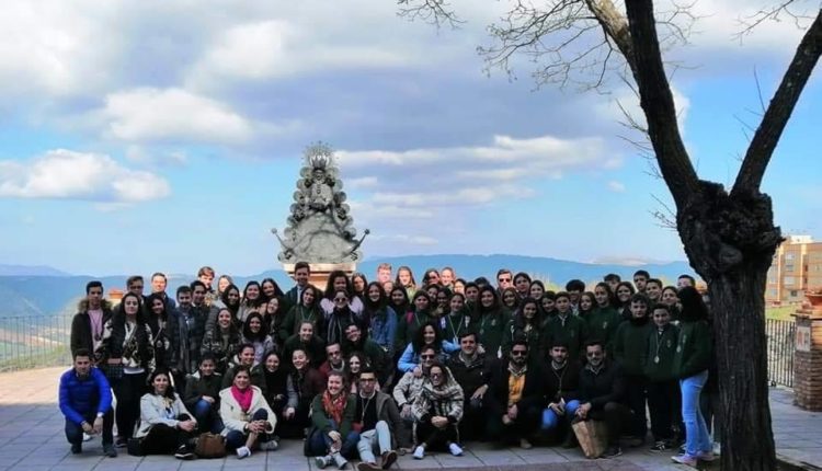 Convivencia del grupo joven de la Hdad Matriz de Almonte con la Hdad del Rocio de Ronda