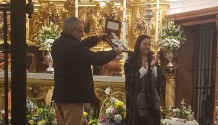 Hermandad de Torremolinos – Entrega de una reliquia de San Leandro a la Hermandad Matriz de Almonte