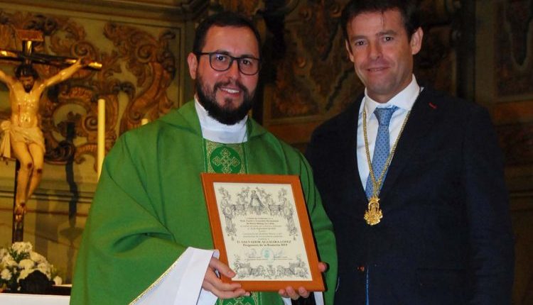 Hermandad de Málaga La Caleta – D. El sacerdote rondeño, Salvador Aguilera Pregonero del Rocío 2019