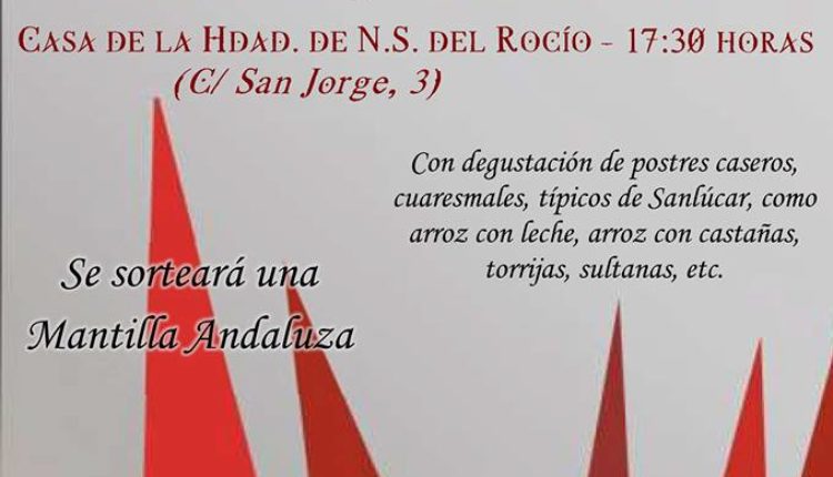 Hermandad de Sanlúcar de Barrameda – II Merienda Cuaresmal