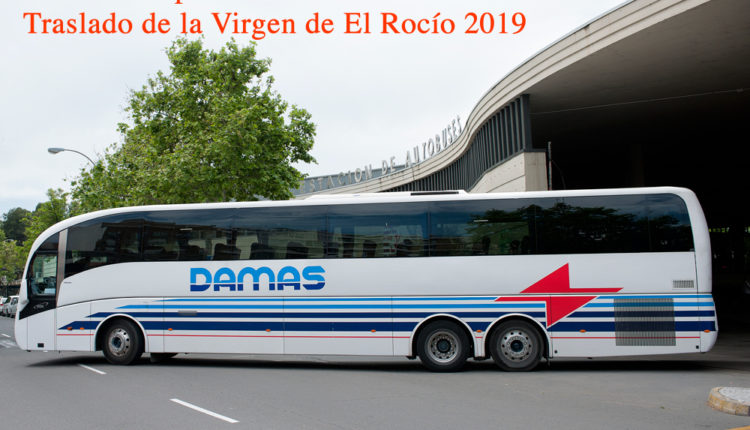 Horarios Especiales BUS Damas con motivo del traslado de la Virgen de El Rocío