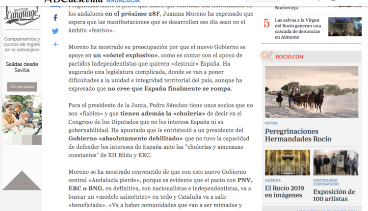 Acuerdo de colaboración entre Sevilla.abc.es y Rocio.com para intercambiar contenidos