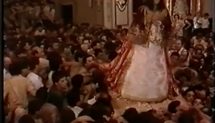 El Rocío en Almonte 1991 – Llegada al Altar en agosto el 20 de agosto de 1991