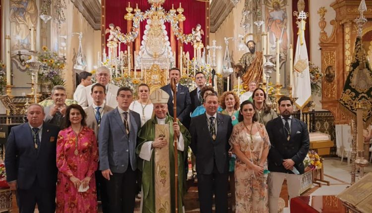 Despedida de Don José Vilaplana como Obispo de Huelva
