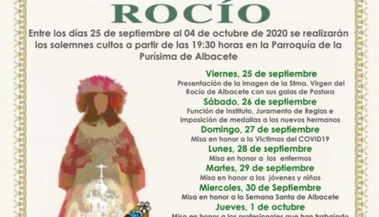 Hermandad de Albacete – Solemne Novena