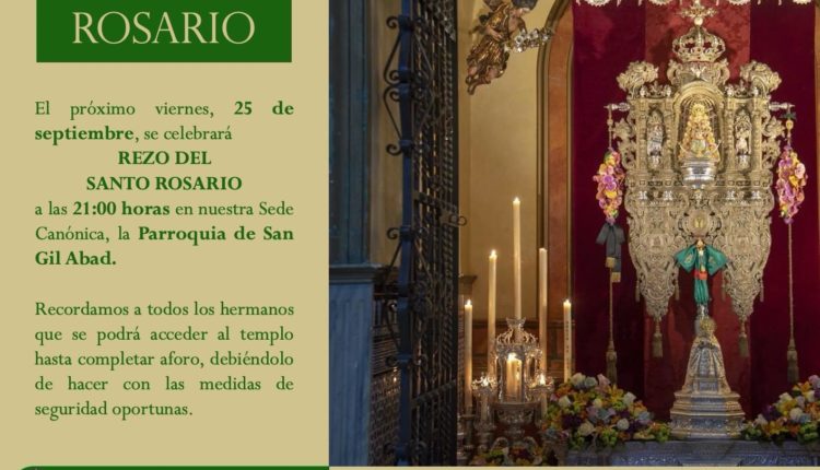 Hermandad de Macarena Rocío – Santo Rosario