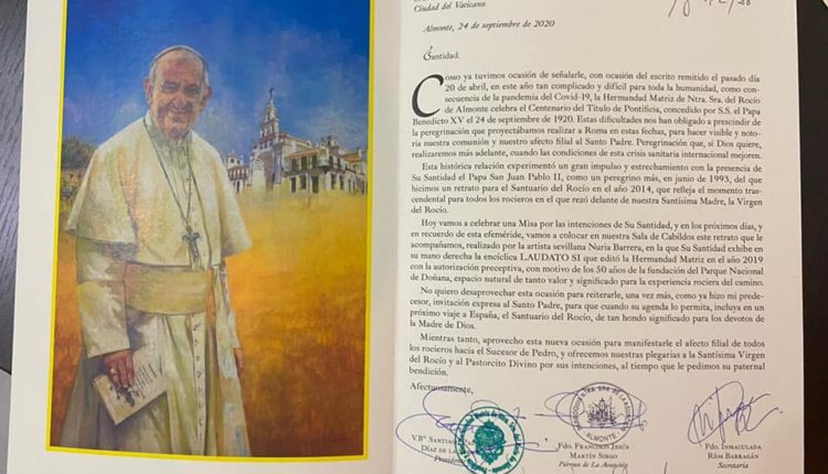 Hermandad Matriz – Carta al Papa Francisco