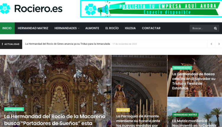 Nace una nueva WEB rociera – ROCIERO.ES