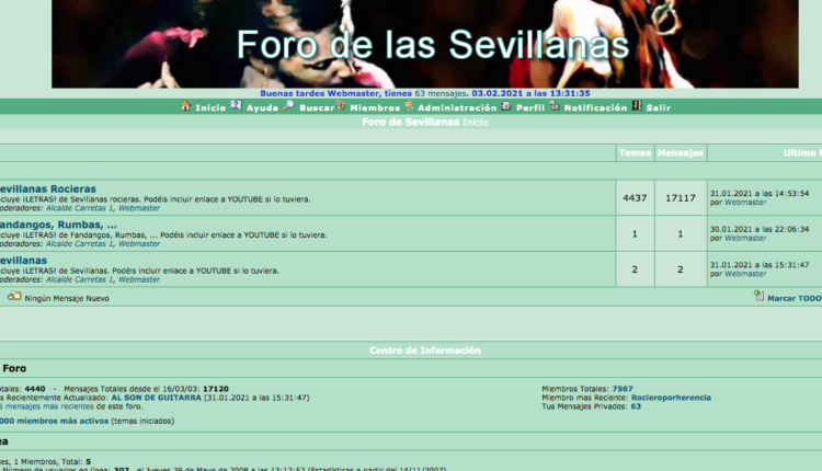 Nuevo Foro de Sevillanas ¡¡