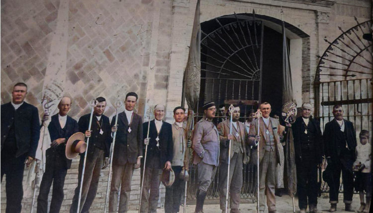 Sábado del Rocío de 1926 – Una foto histórica por Javier Coronel