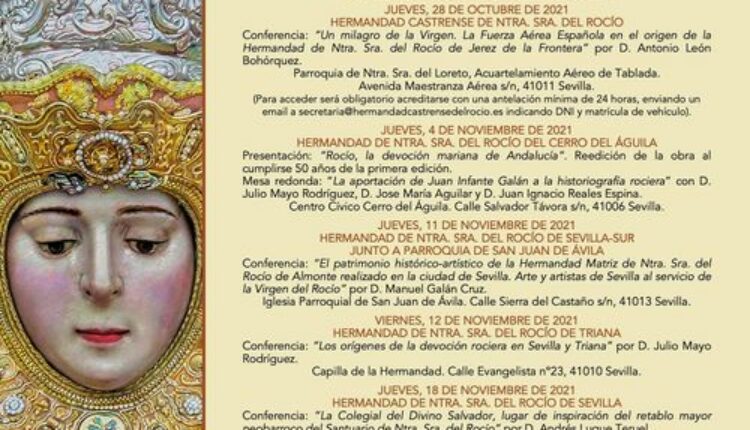 Jubilar Rocío – Sesiones de formación en las sedes de las Hermandades del Rocío de Sevilla.