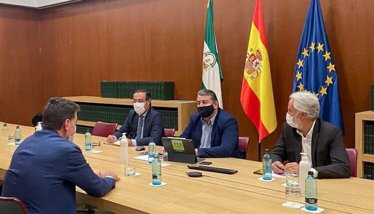 El Presidente de la Matriz en el Palacio de San Telmo para conocer la evolución de la pandemia y las previsiones