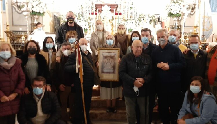 Ofrenda del Foro del Rocío 2021 – Acto de entrega en la parroquia de la Asunción de Almonte
