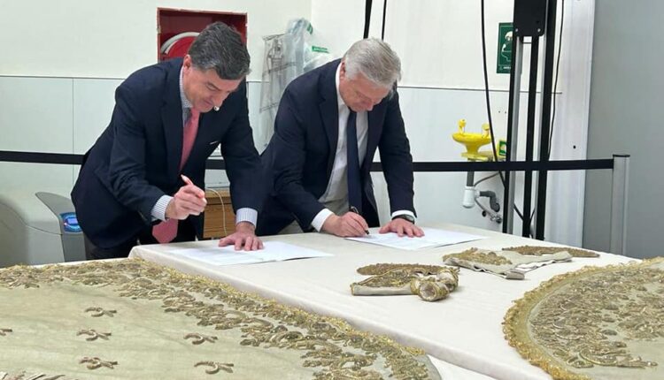 Hdad. Matriz – Restauración del conjunto textil de los Montpensier