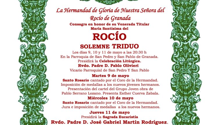 Hermandad de Granada – Solemne Triduo 2023