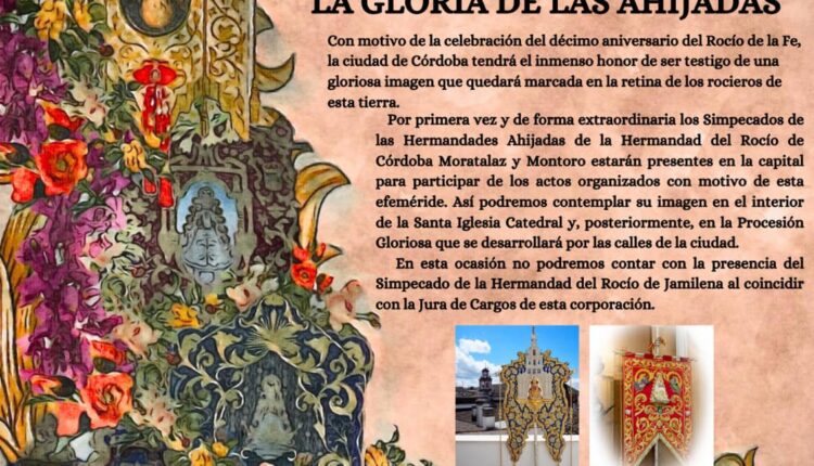 X Aniversario del Rocío de la Fe