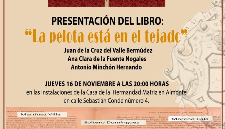 Presentación del libro «La pelota está en el tejado….»