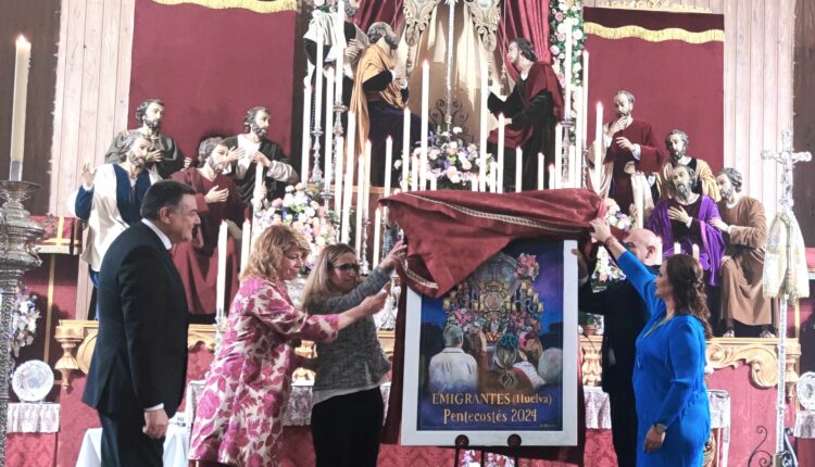 Hermandad de Emigrantes – Presentado el cartel de la romería de 2024, obra de la artista Ana Beltrán Ruiz