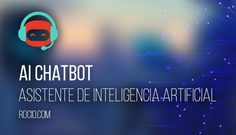 Rocio.com ha incorporado un CHATBOT interactivo a sus páginas