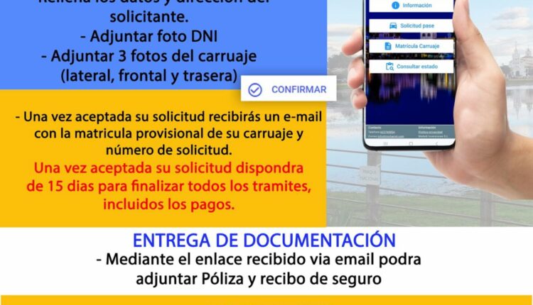 Romería del Rocío 2025 – Matrícula para carruajes y Pases de vehículos